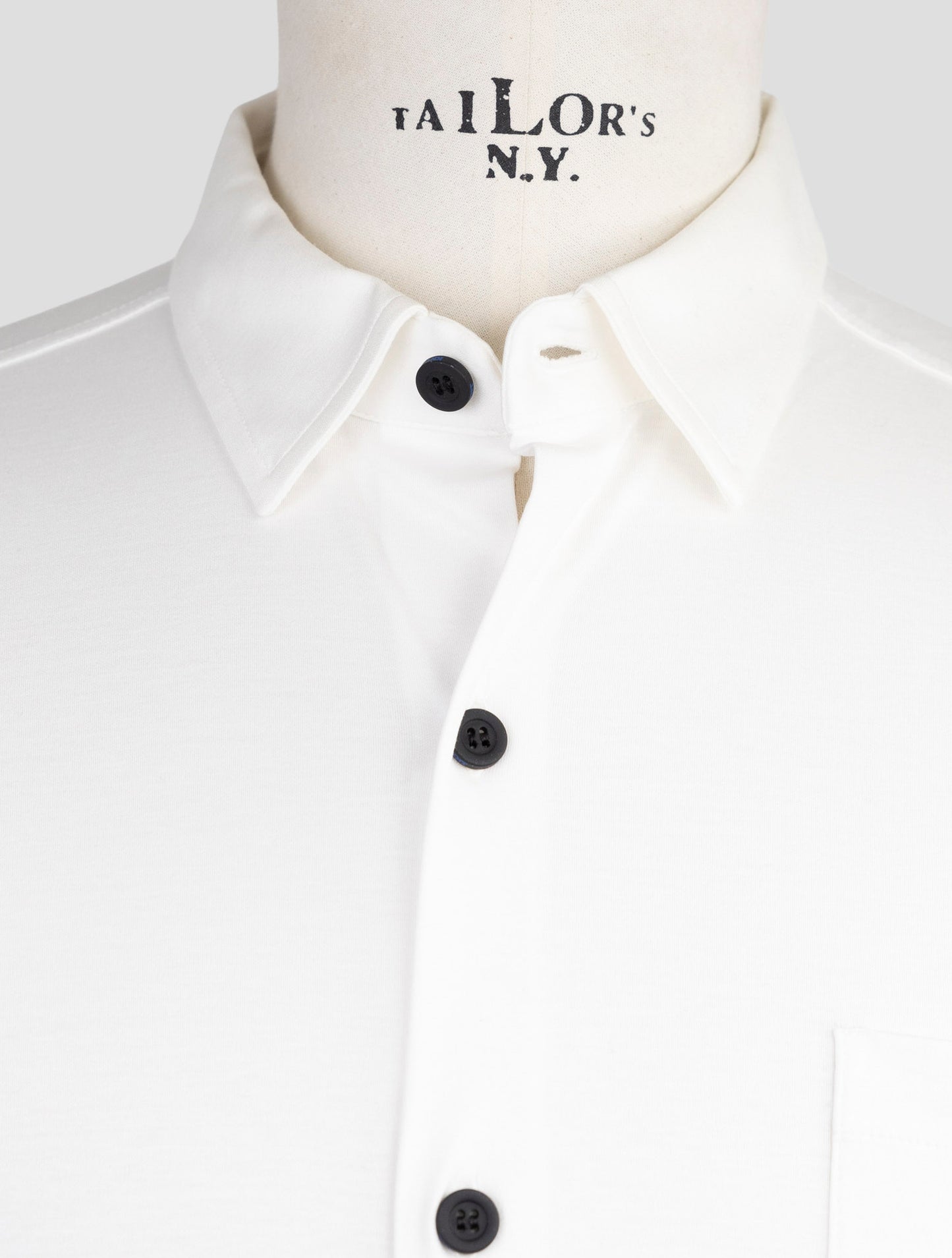 Kiton Knt White Cotton Shirt