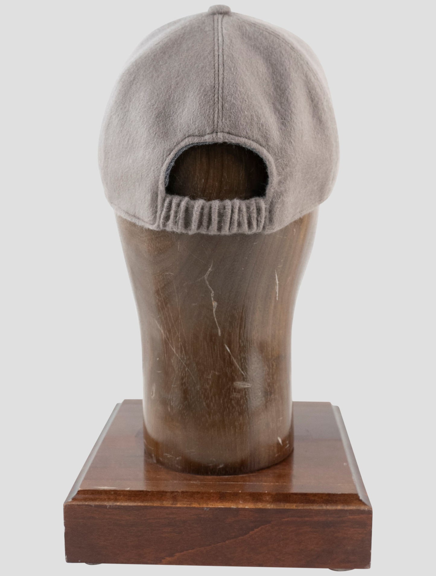 Kiton Taupe Cashmere Baseball Cap