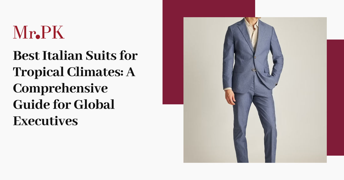 Best Italian Suits for Tropical Climates: A Comprehensive Guide for Global Executives