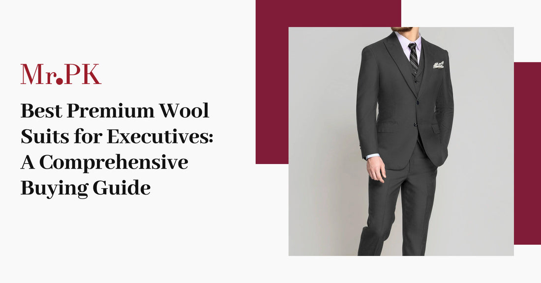 Best Premium Wool Suits for Executives: A Comprehensive Buying Guide