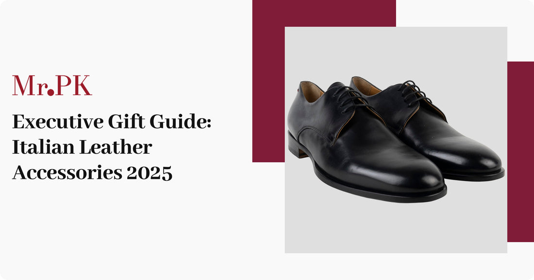 Executive Gift Guide: Italian Leather Accessories 2025