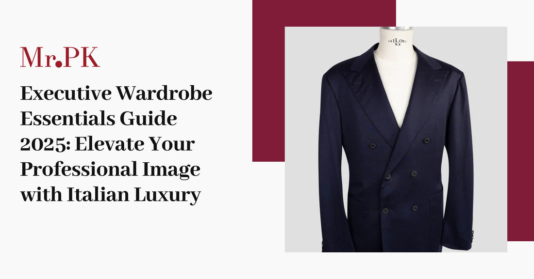 Executive Wardrobe Essentials Guide 2025: Elevate Your Professional Image with Italian Luxury