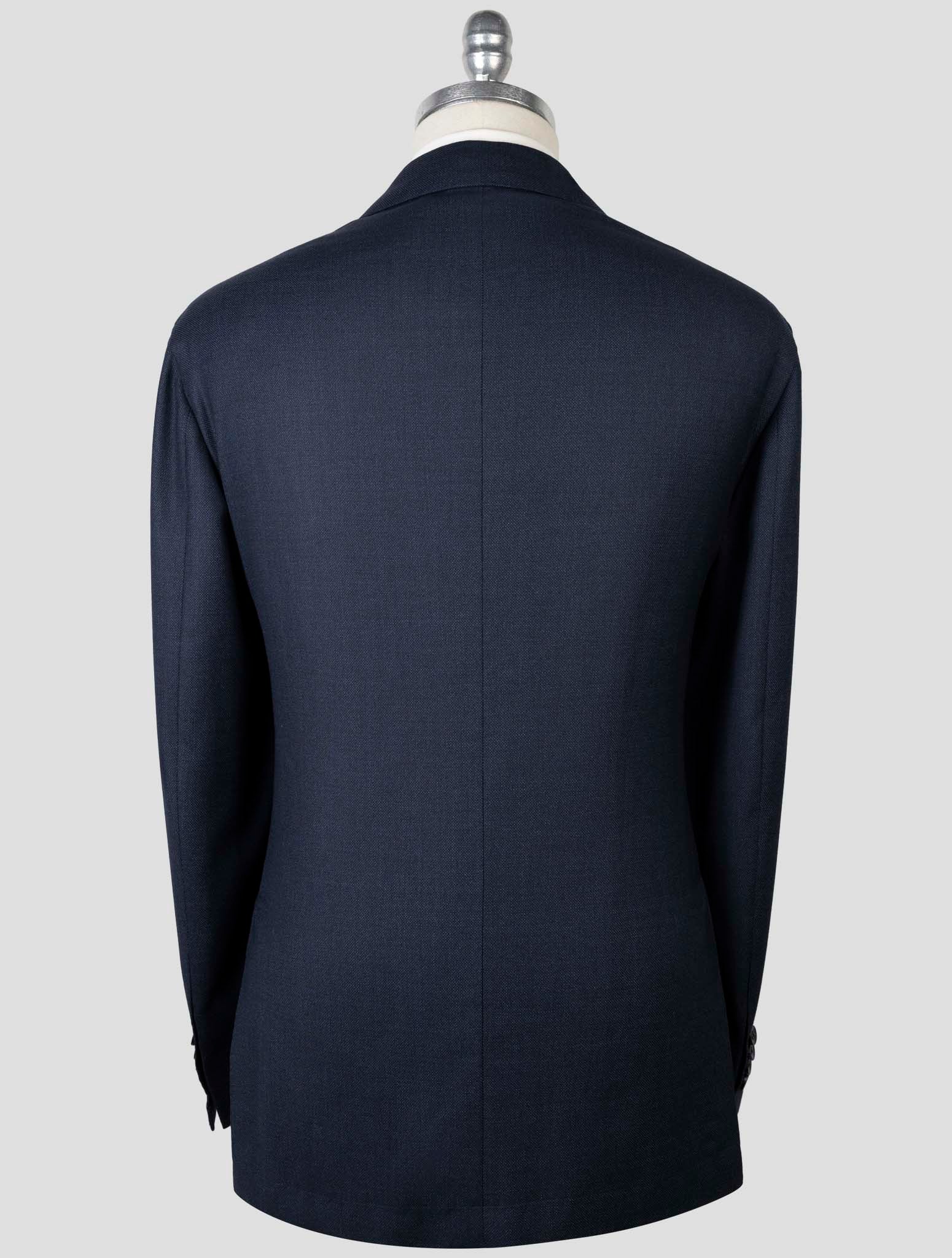 Kiton Blue Virgin Wool  Suit