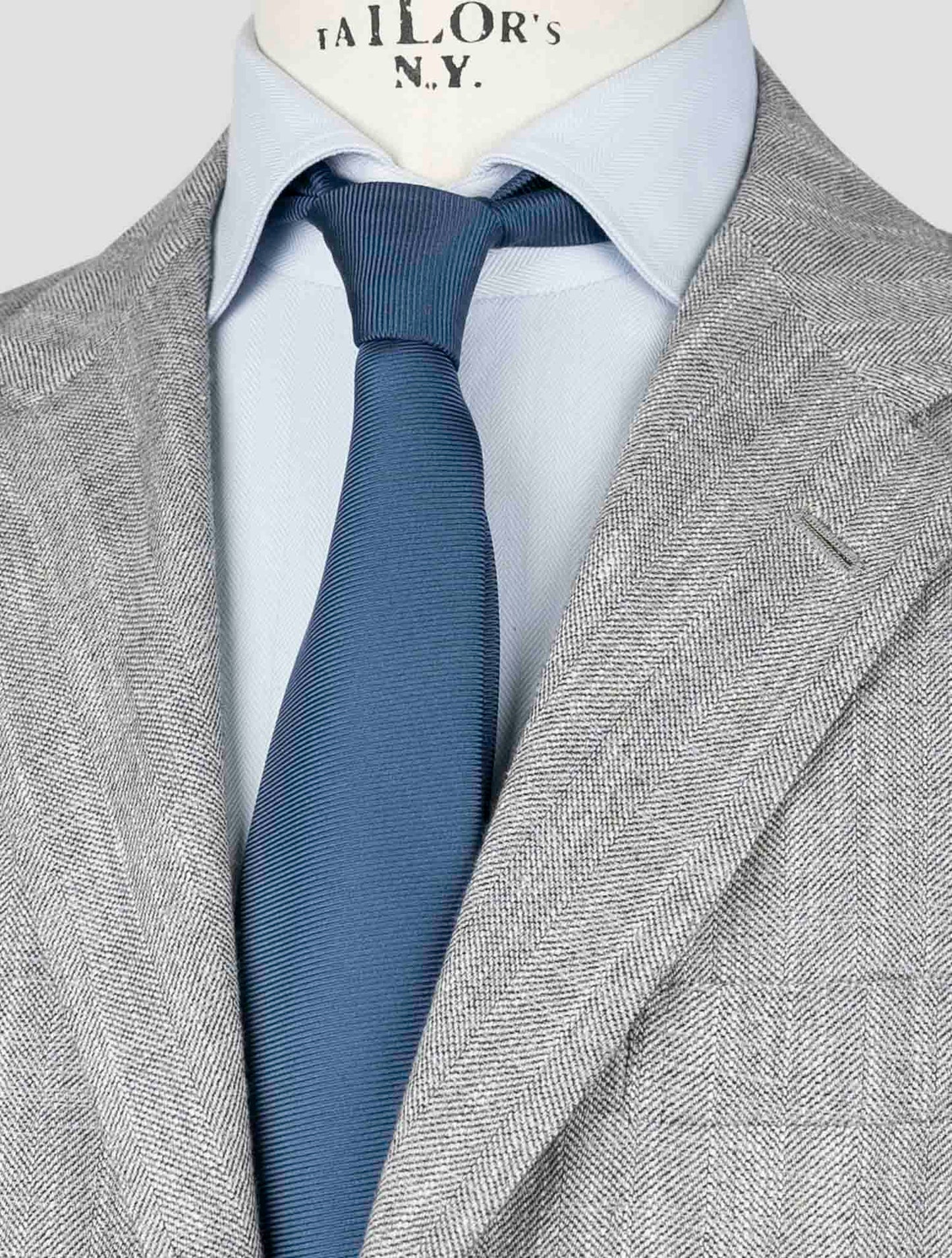 Kiton Gray Cashmere Silk Cotton Virgin Wool Pa Blazer