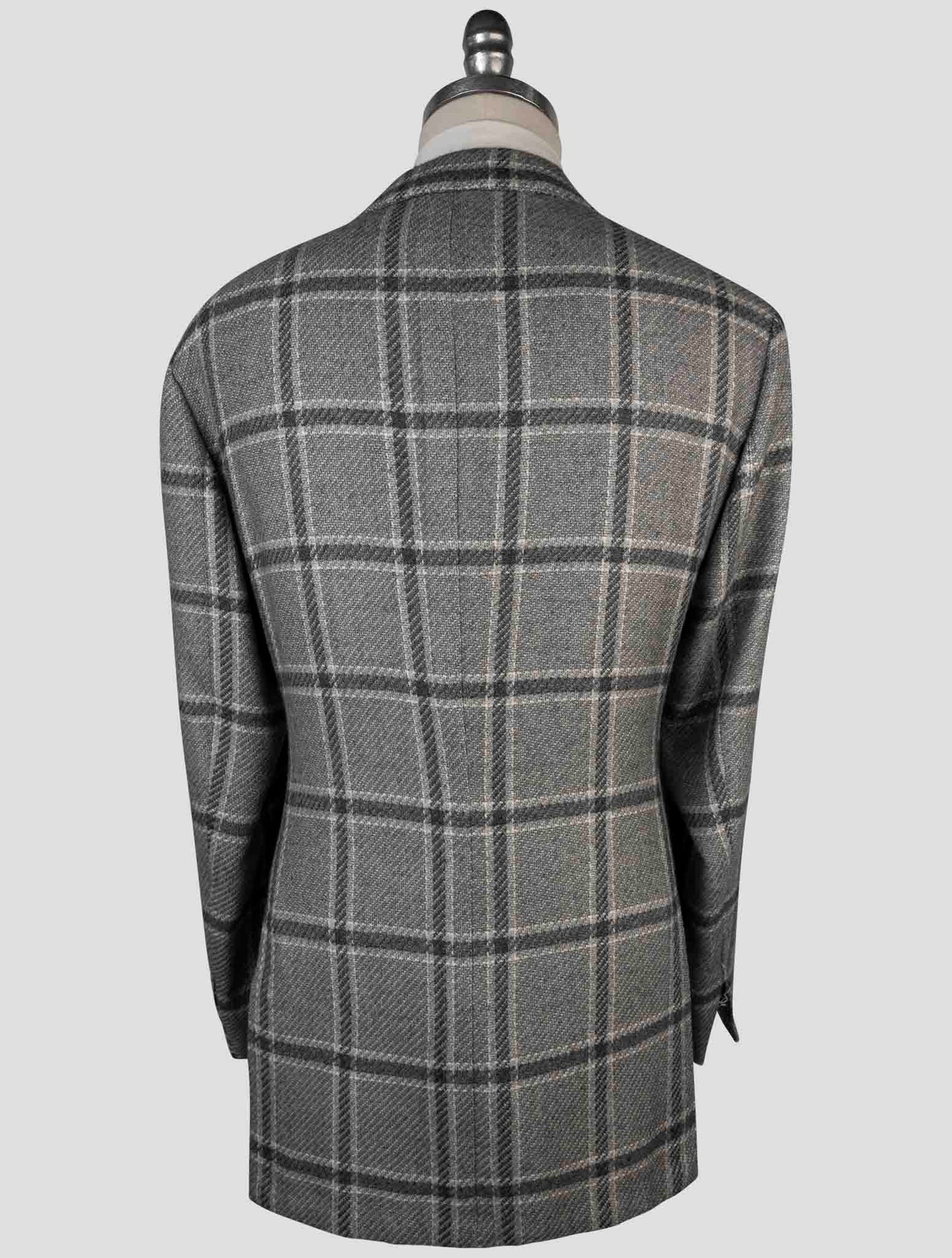 Kiton Gray Cashmere Blazer