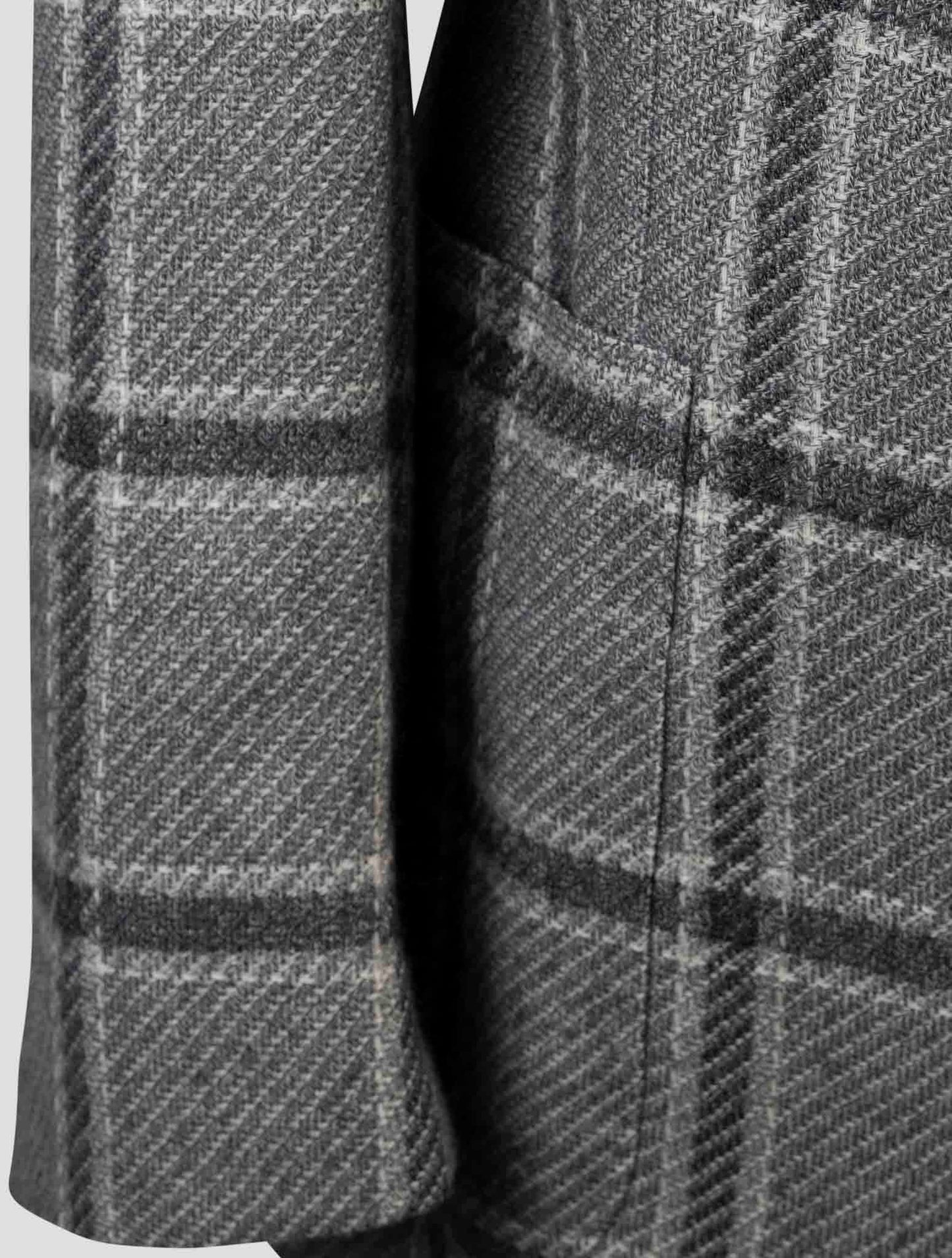 Kiton Gray Cashmere Blazer