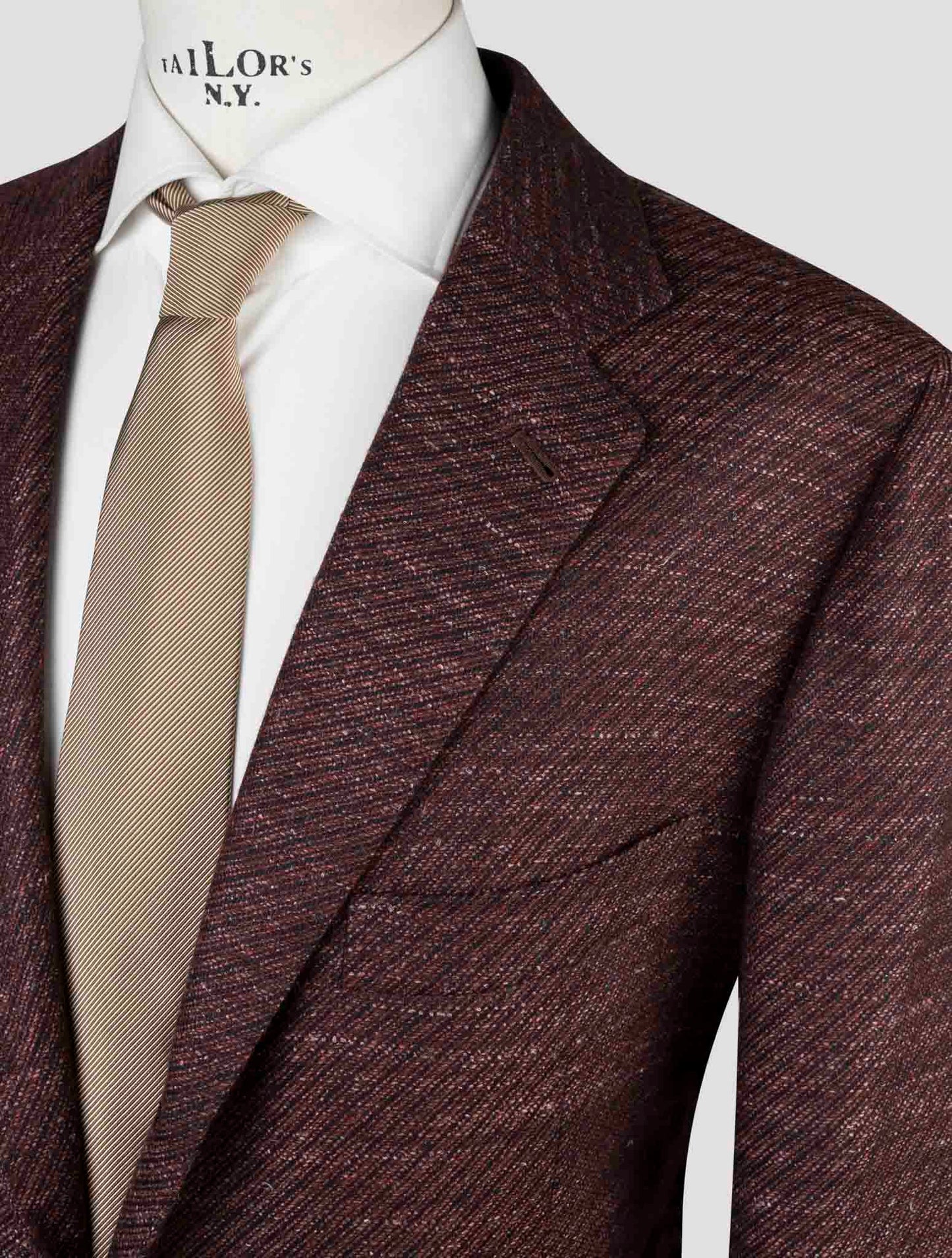 Kiton Multicolor Cashmere Virgin Wool Silk Linen Blazer