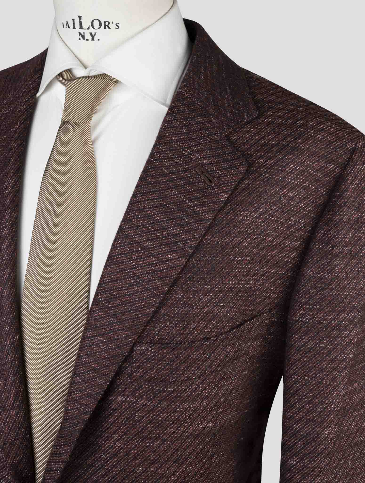 Kiton Multicolor Cashmere Virgin Wool Silk Linen Blazer Ug89K01T0315000 Blazers Close-up