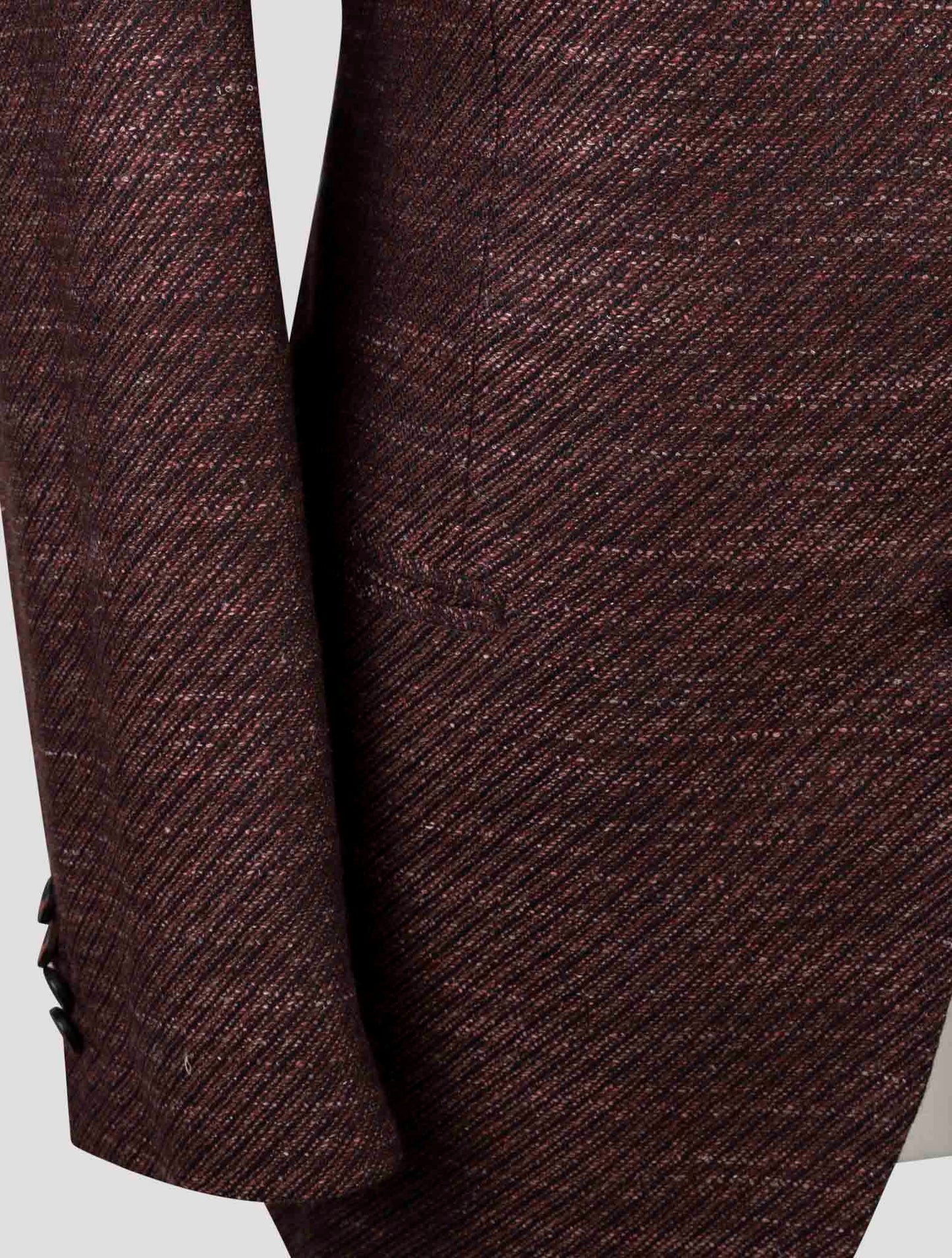 Kiton Multicolor Cashmere Virgin Wool Silk Linen Blazer