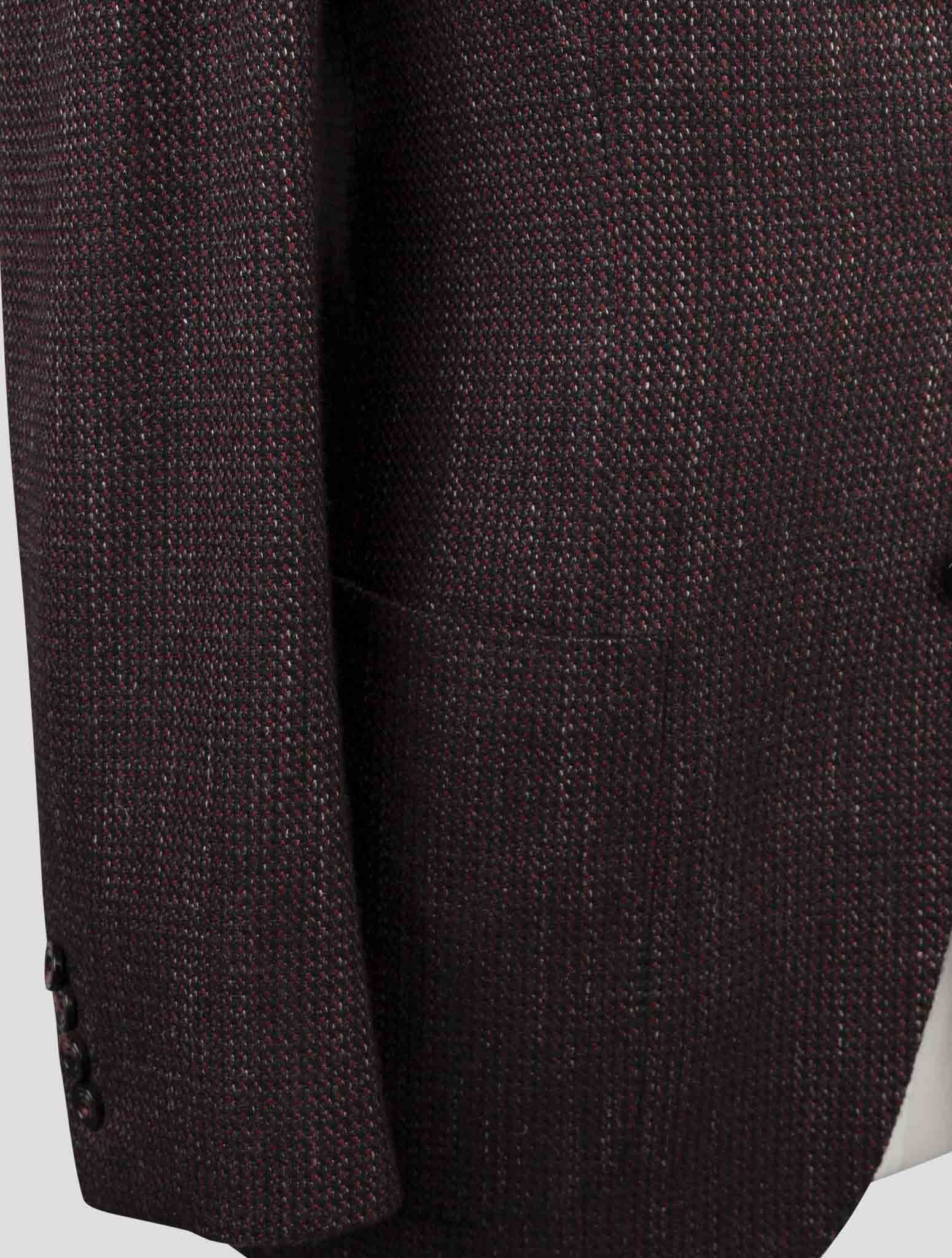 Kiton Multicolor Cashmere Virgin Wool Silk Linen Blazer