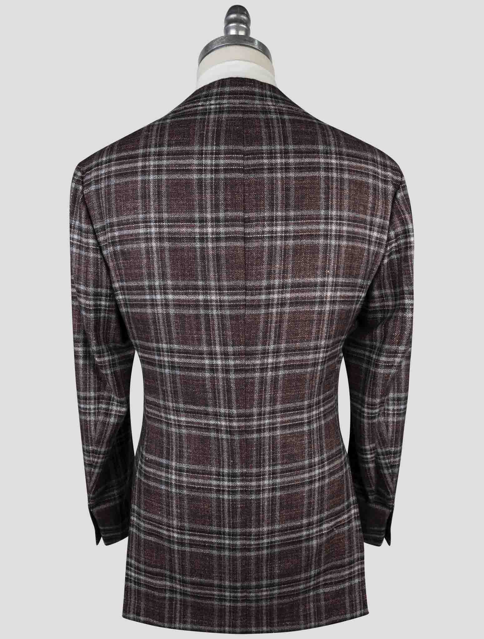 Kiton Multicolor Cashmere Virgin Wool Silk Linen Blazer