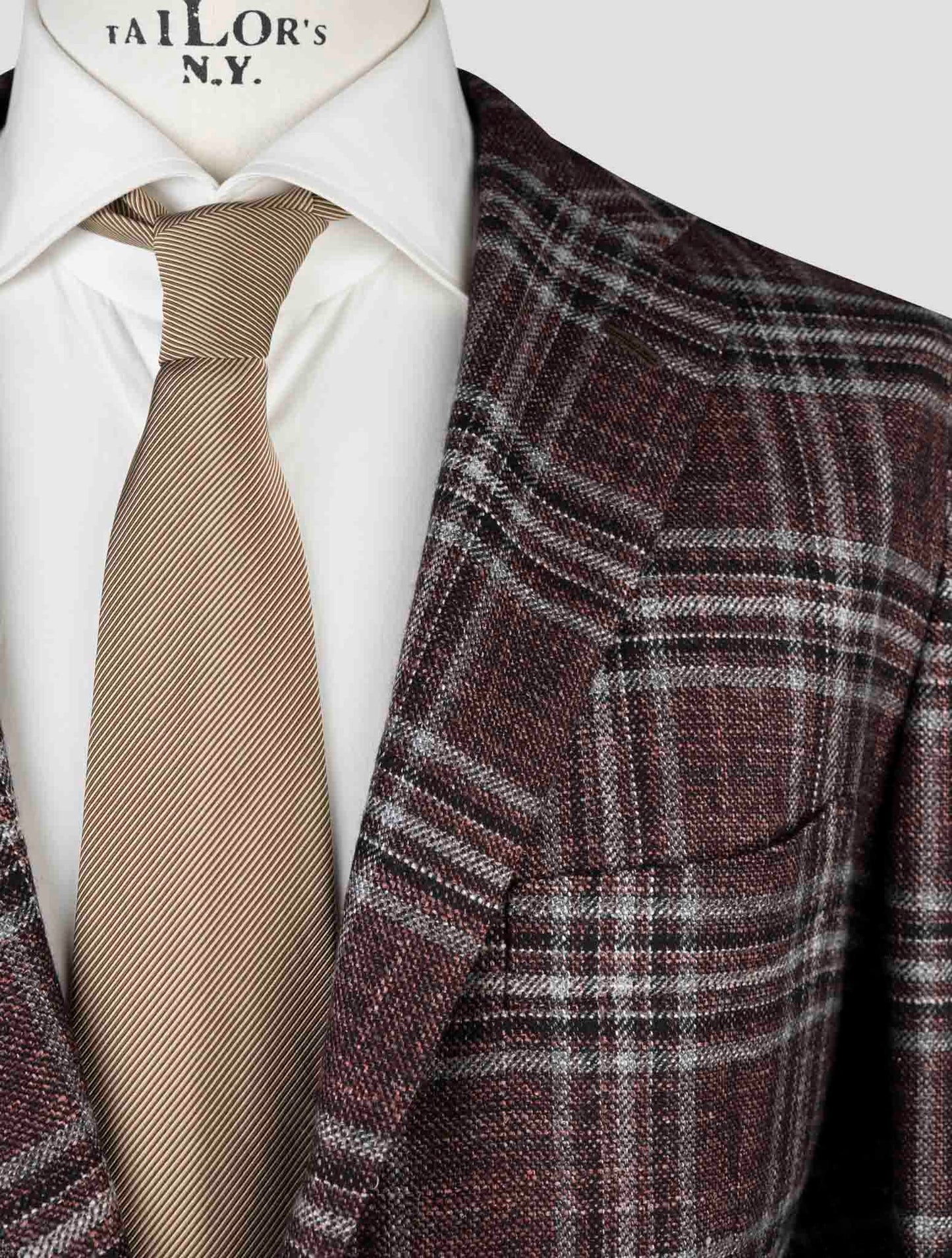 Kiton Multicolor Cashmere Virgin Wool Silk Linen Blazer