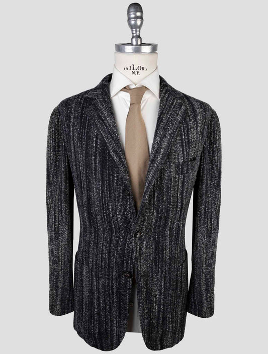 Kiton Multicolor Cashmere Silk Blazer