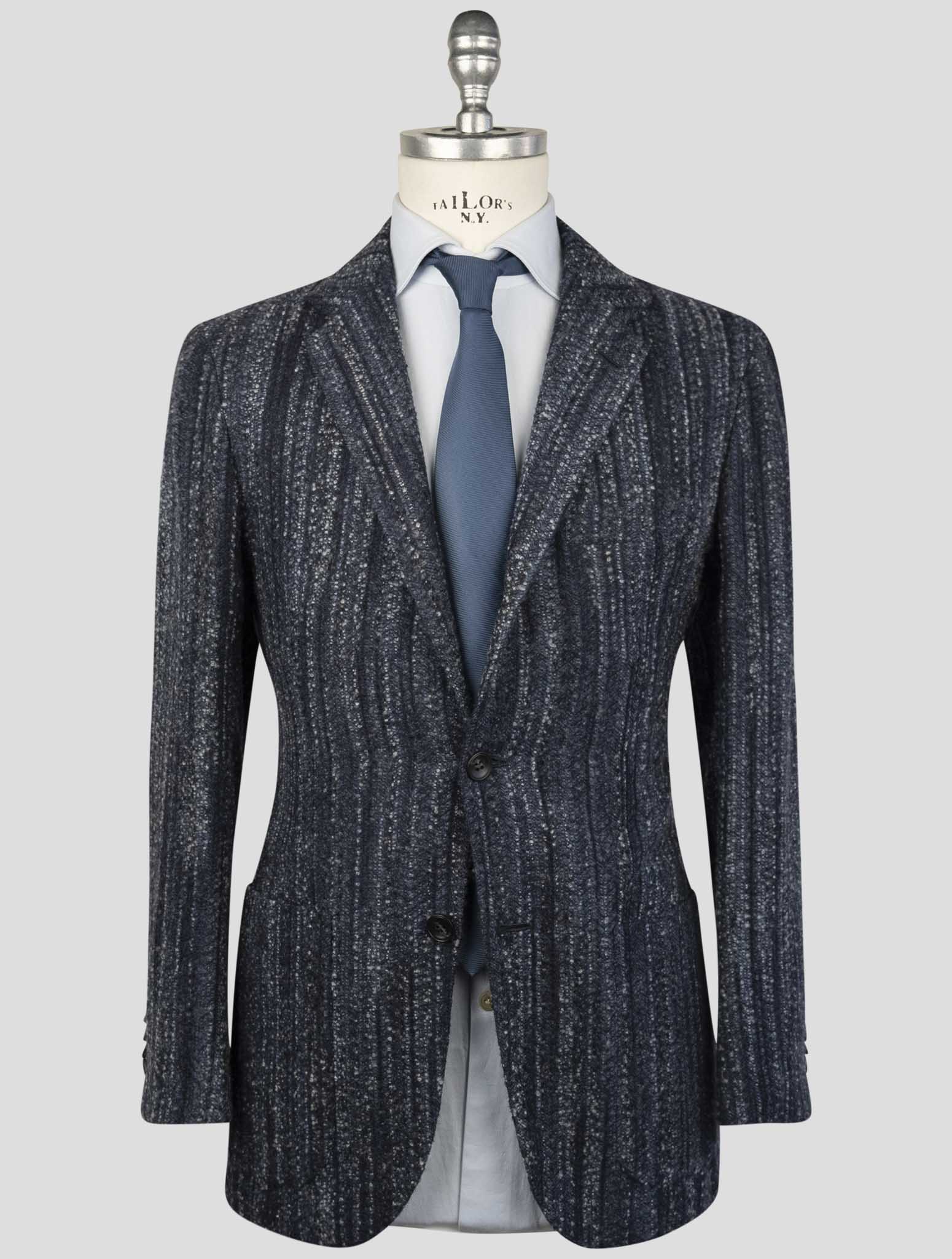 Kiton Multicolor Cashmere Silk Blazer
