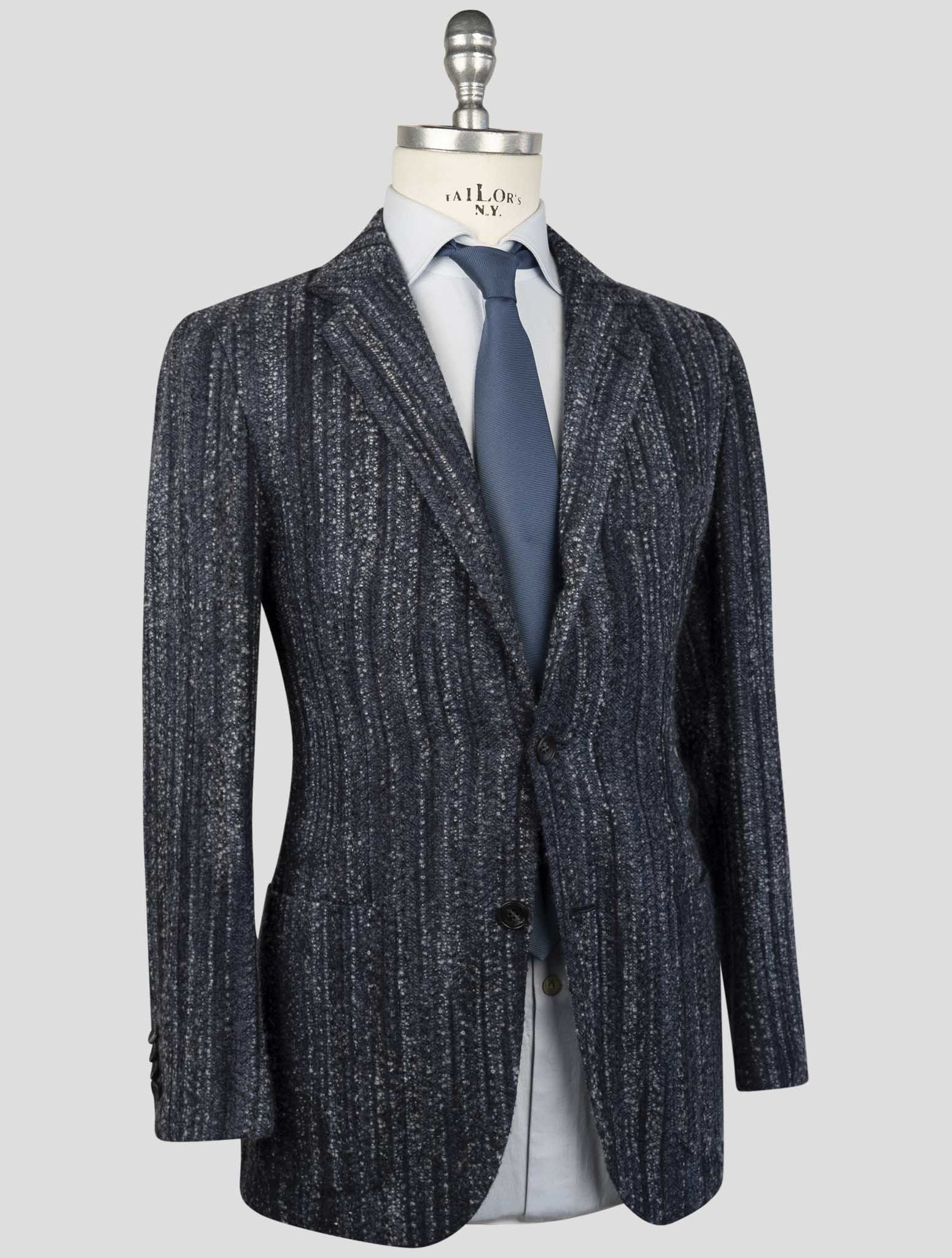 Kiton Multicolor Cashmere Silk Blazer