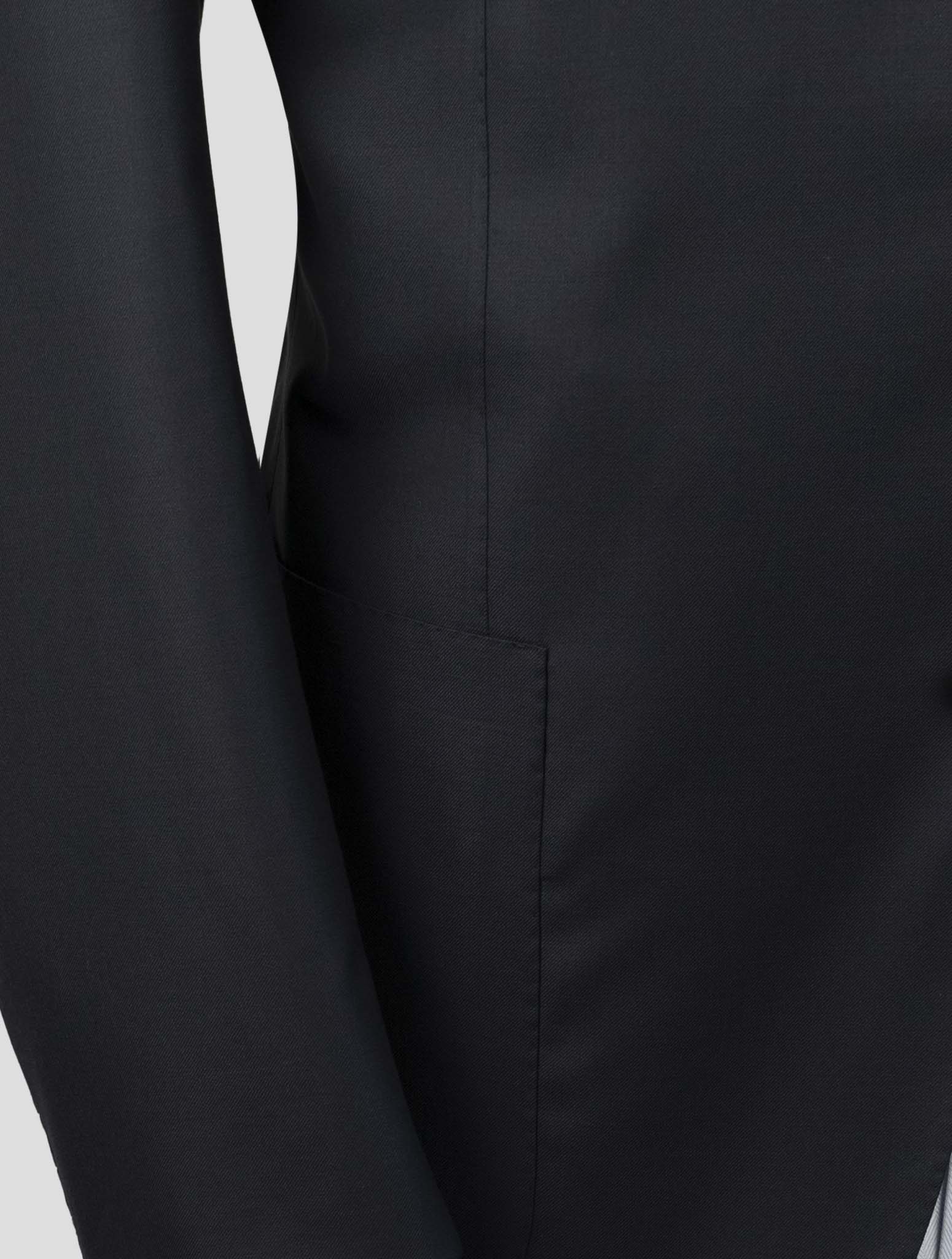Kiton Blue Wool Blazer