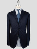 Kiton Blue Cashmere Blazer