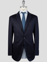 Kiton Blue Cashmere Pl Blazer
