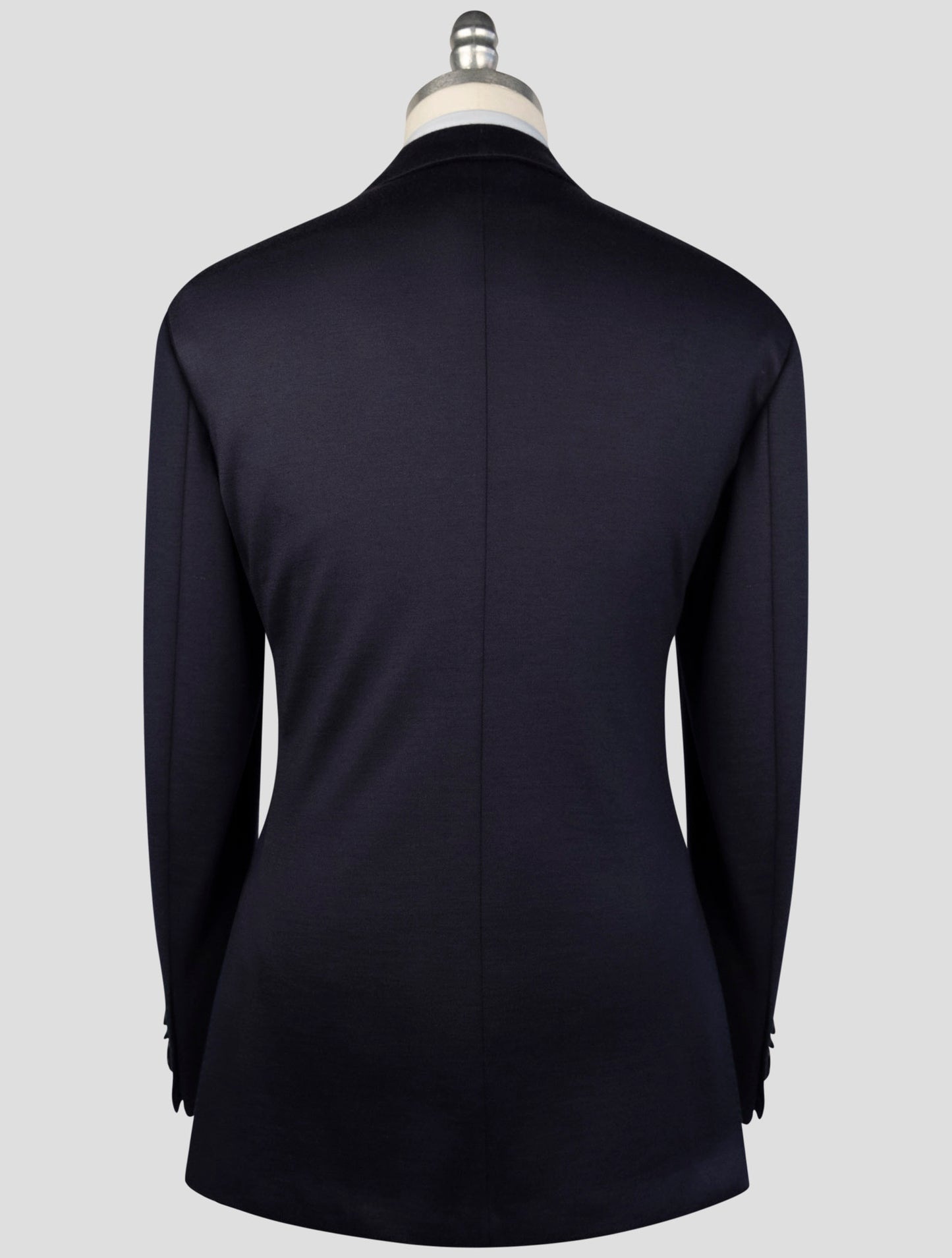 Kiton Blue Cashmere Pl Blazer