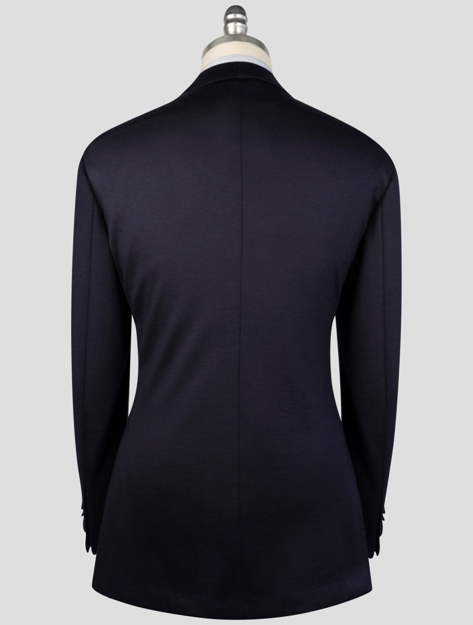 Kiton Blue Cashmere Pl Blazer