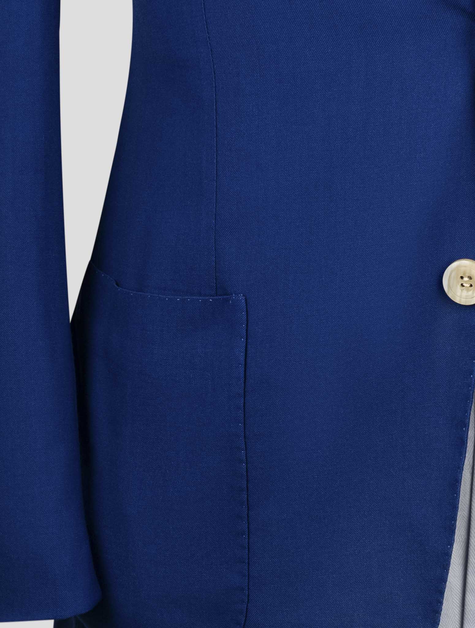 Kiton Blue Cashmere Blazer