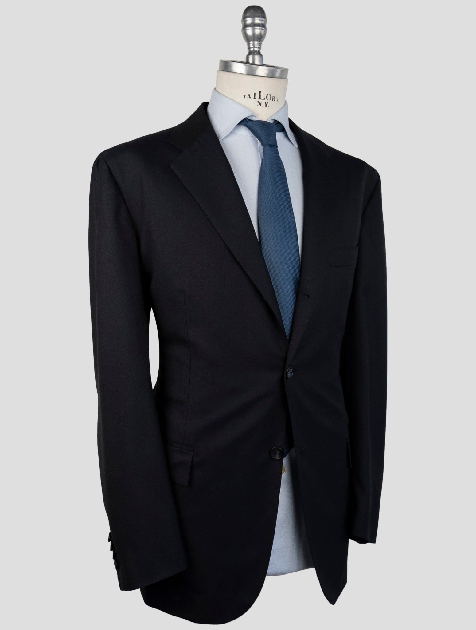 Kiton Blue Wool 14 Micron Suit