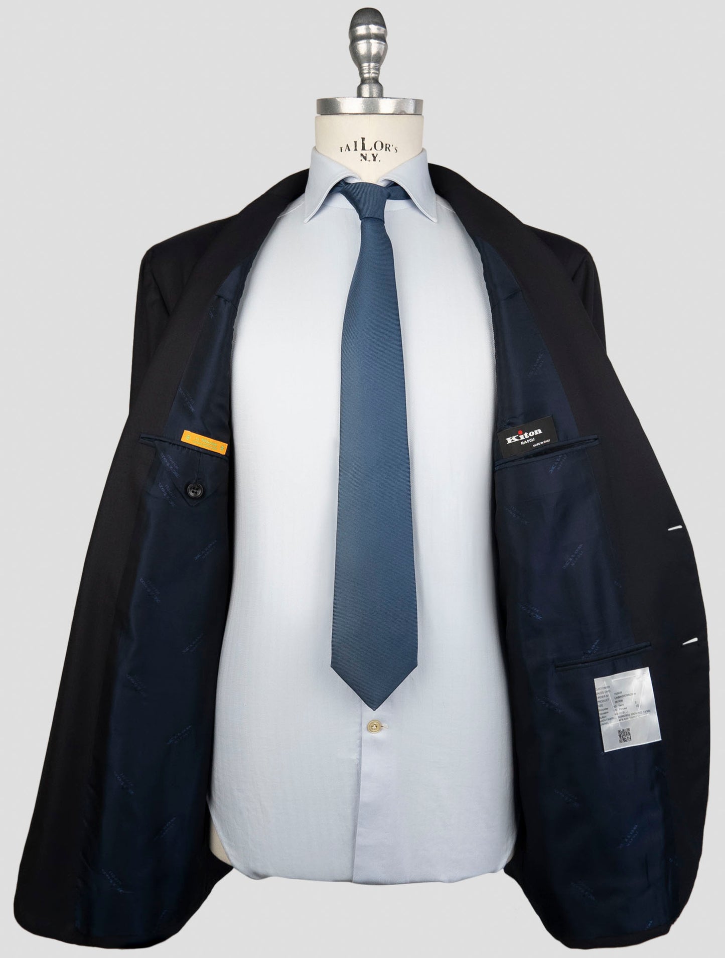 Kiton Blue Wool 14 Micron Suit