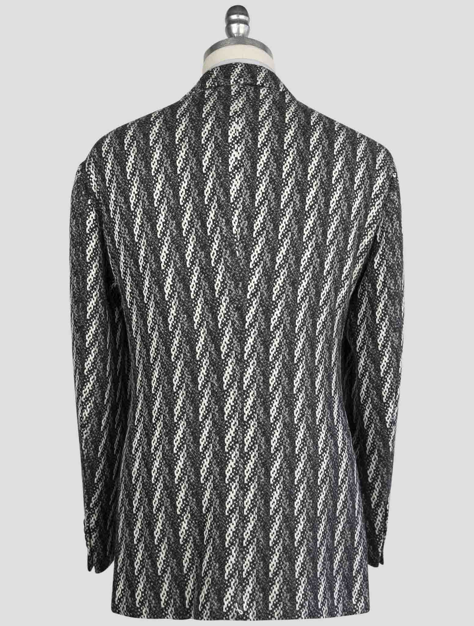 Kiton Gray Cashmere Blazer