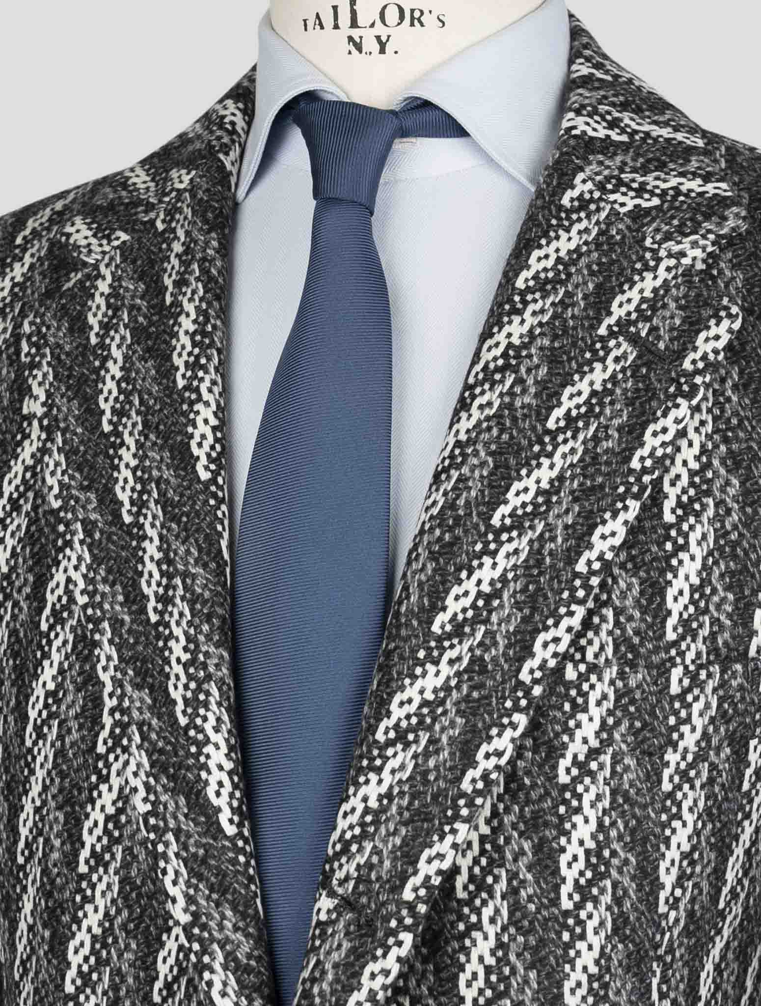 Kiton Gray Cashmere Blazer