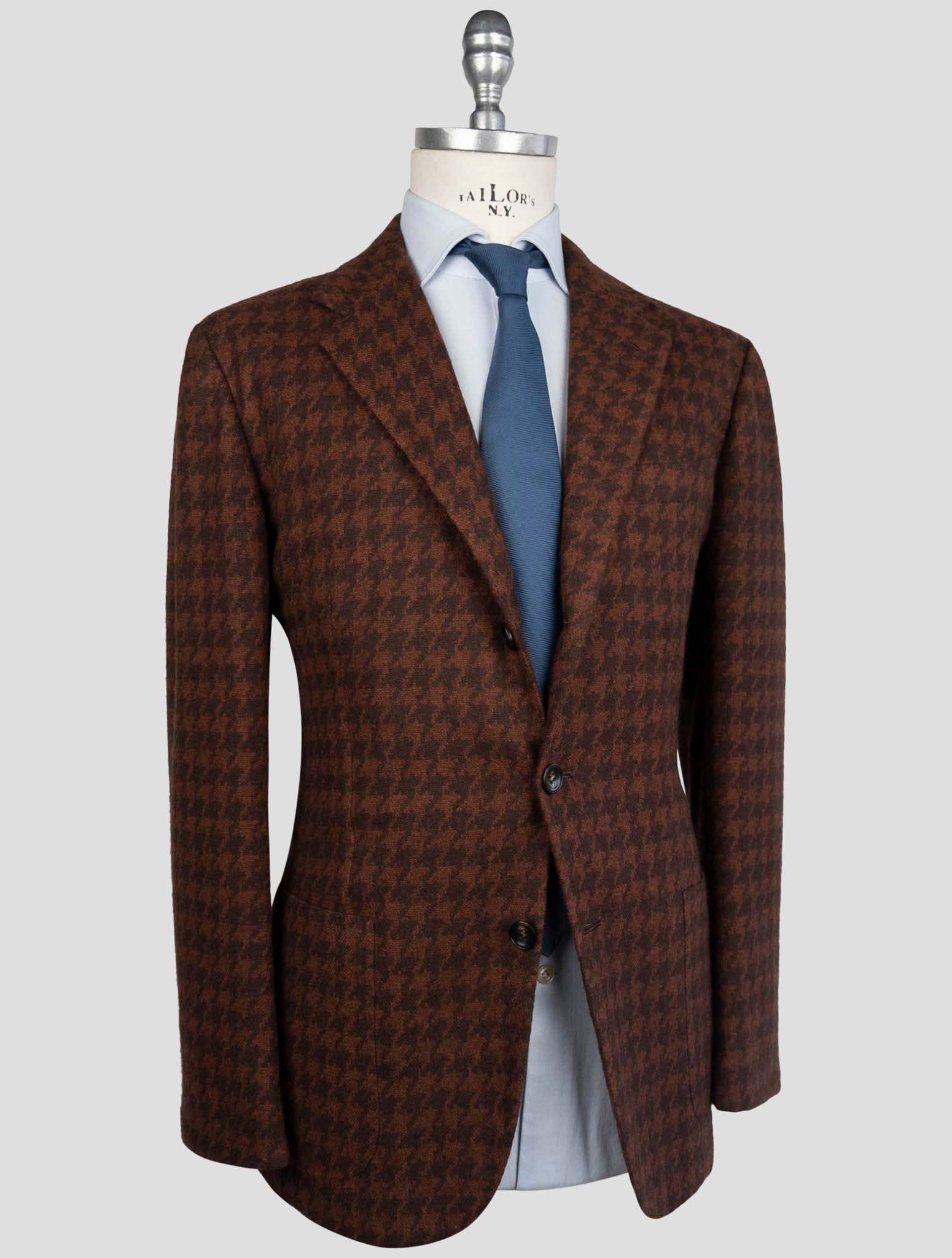 Kiton Brown Cashmere Blazer