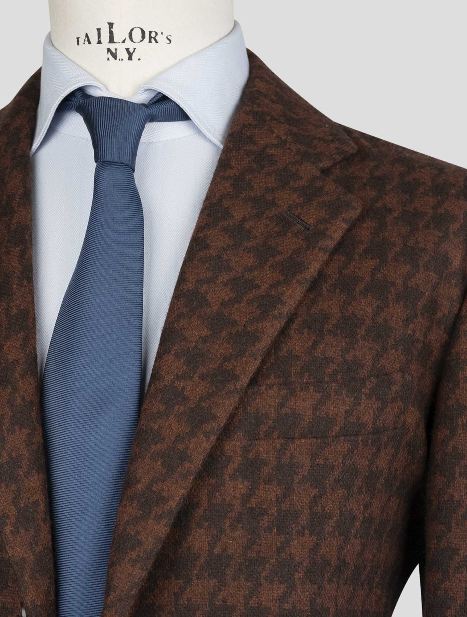 Kiton Brown Cashmere Blazer