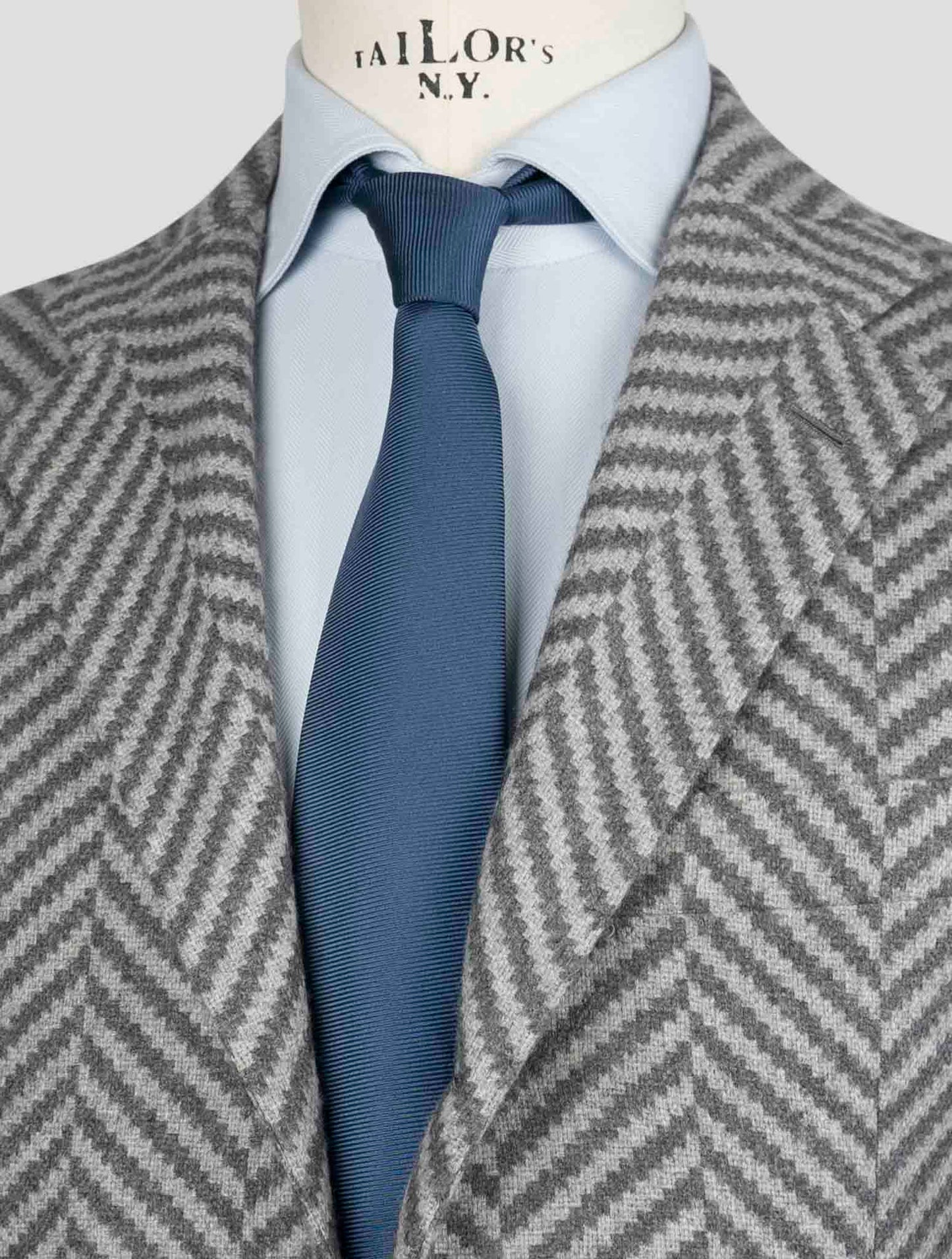 Kiton Gray Cashmere Blazer