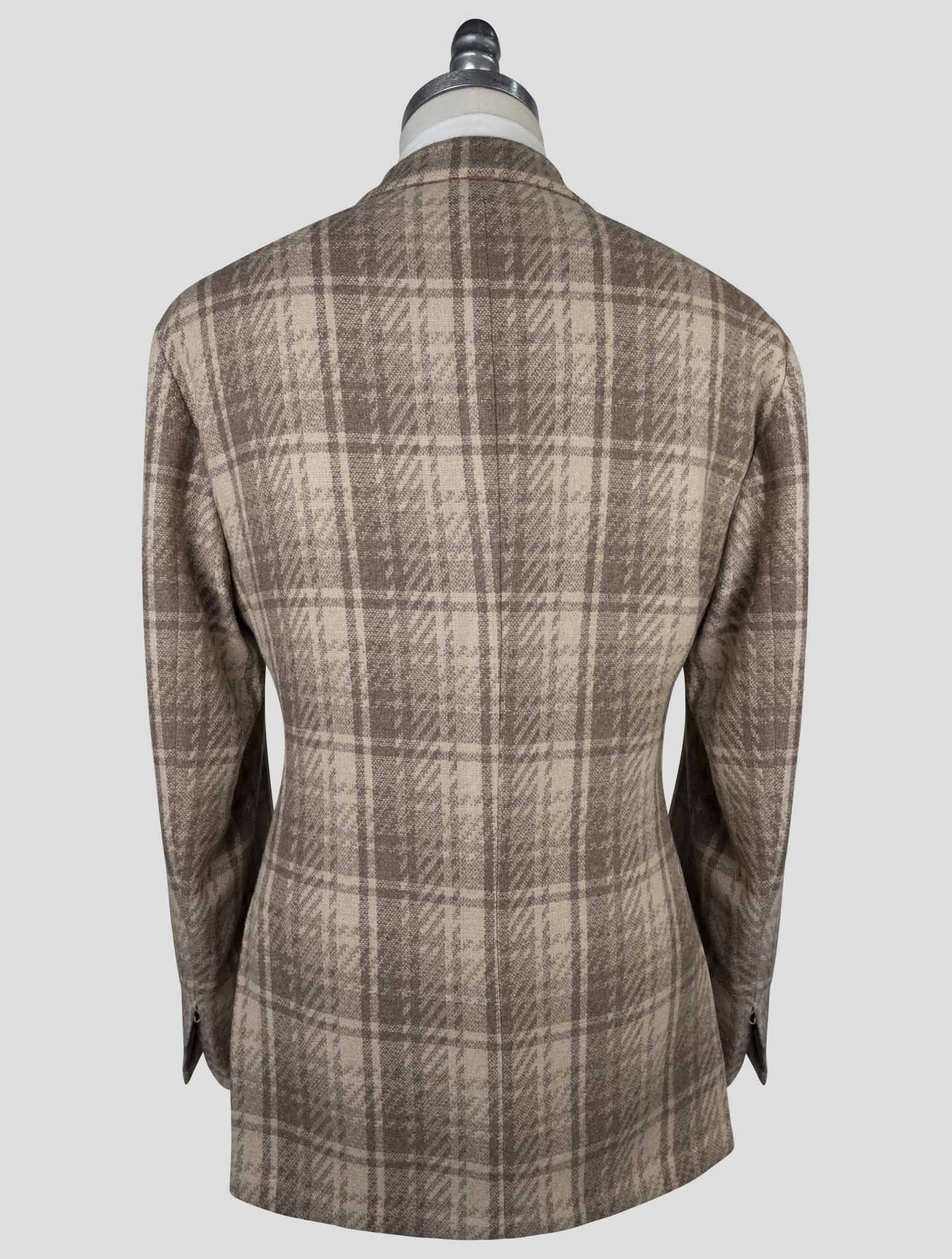 Kiton Brown Cashmere Blazer