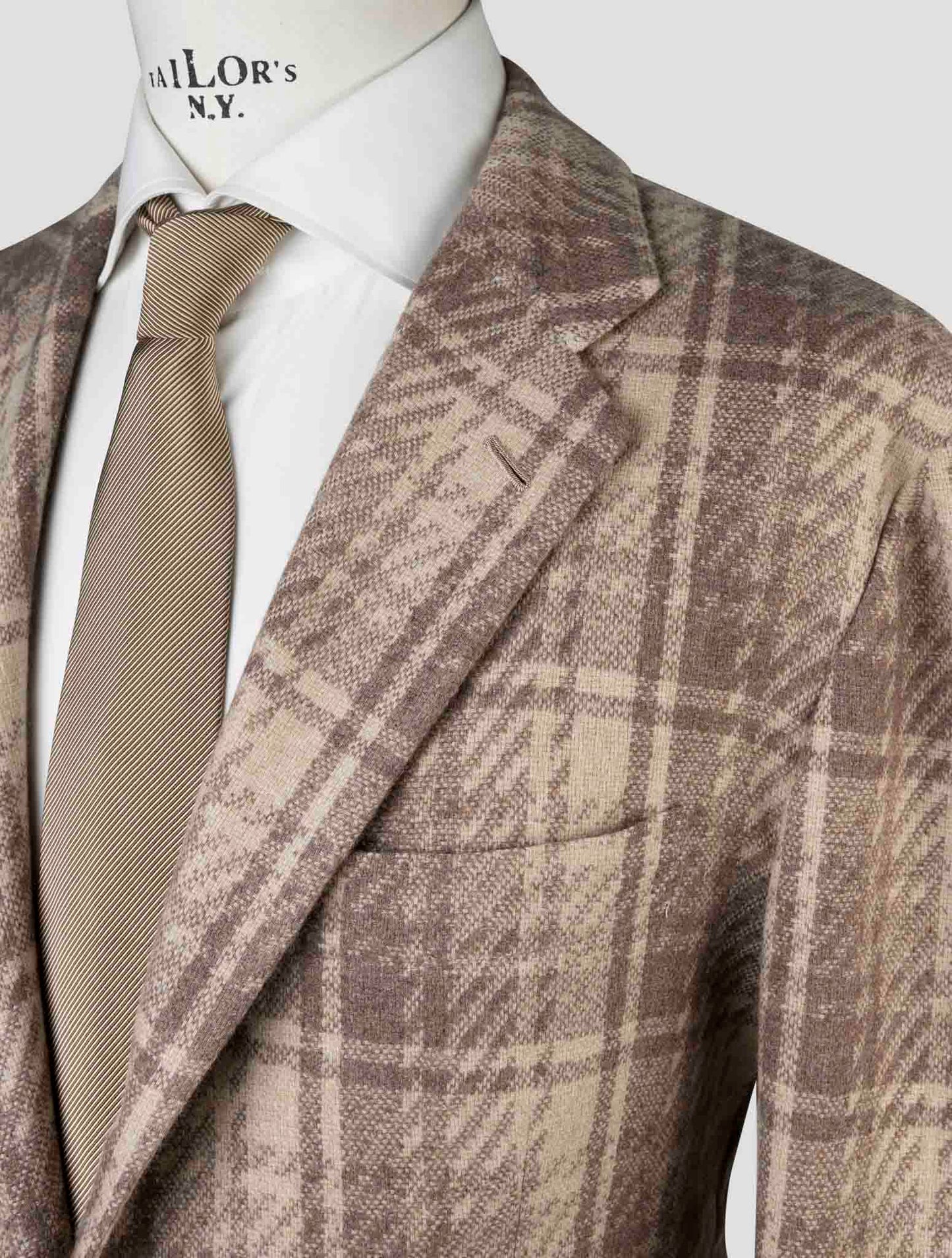 Kiton Brown Cashmere Blazer