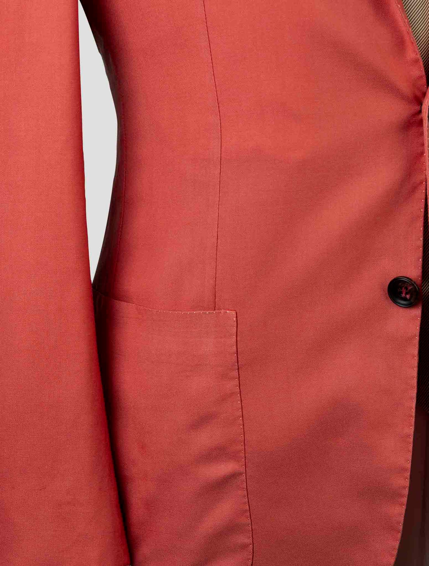 Kiton Red Cashmere  Blazer