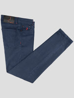 Kiton Blue Cotton Ea Jeans Special Edition Plus One
