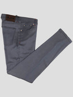 Kiton Blue Cotton Ea Jeans
