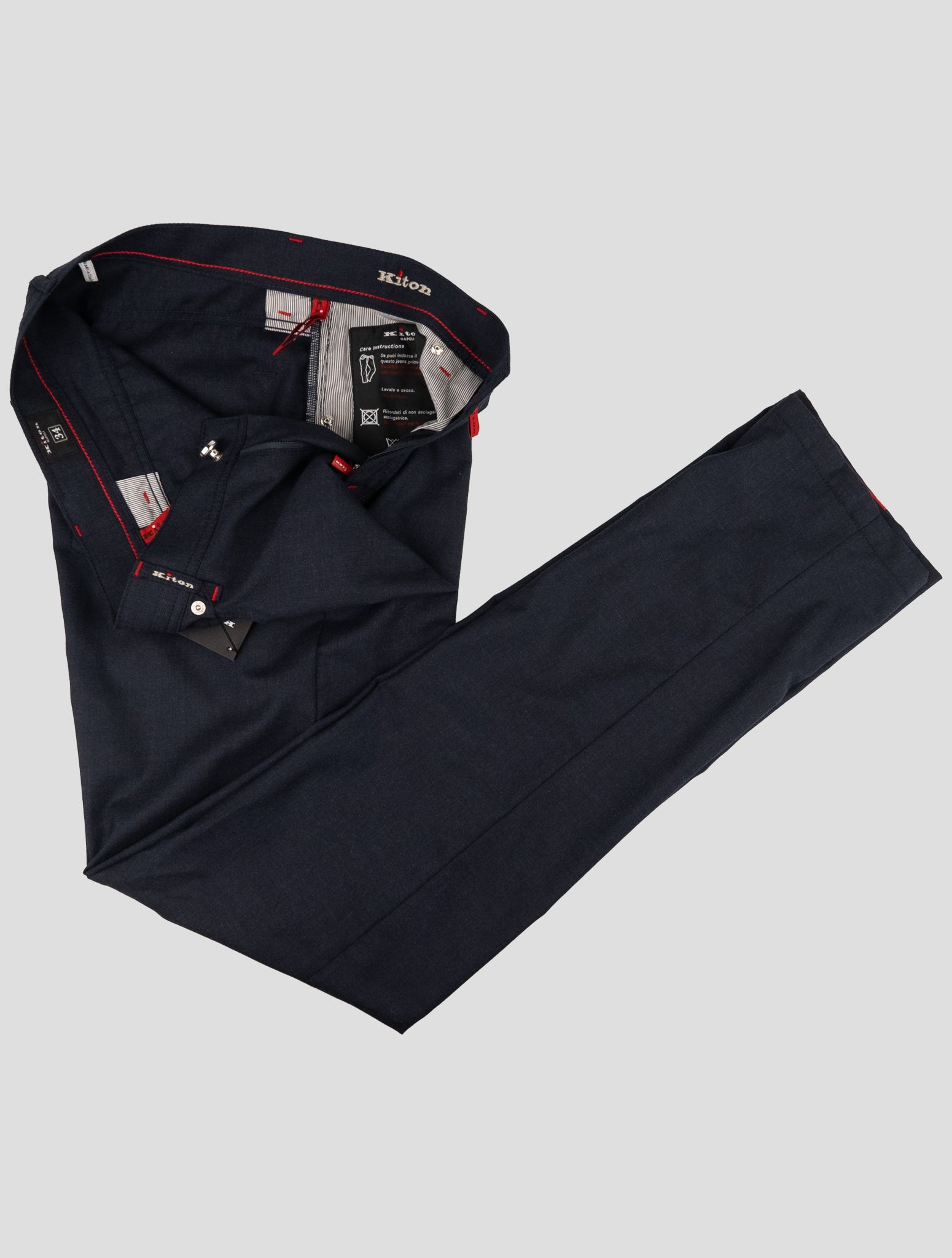 Kiton Blue Cashmere Jeans