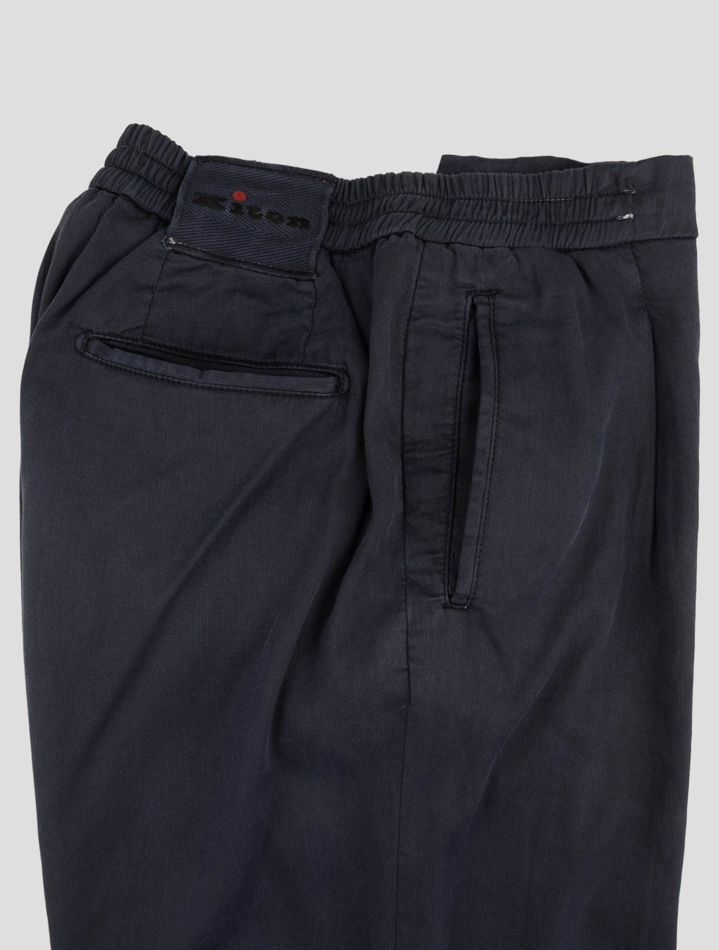 Kiton Blue Lyocell Ea Pants