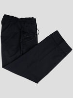 Kiton Blue Pa Wool Pants