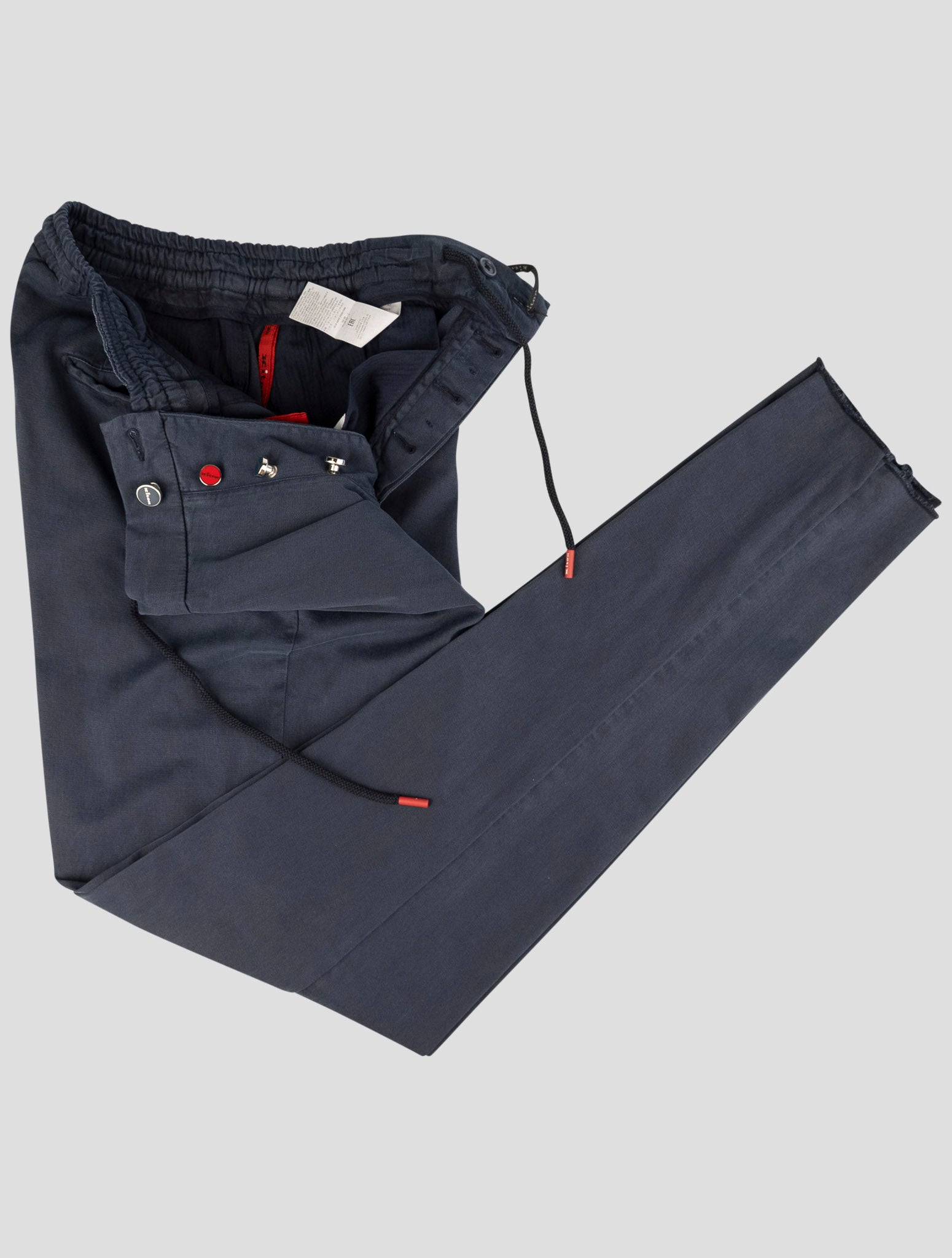 Kiton Blue Lyocell Ea Pants