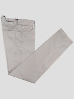 Kiton Gray Cotton Ea Jeans