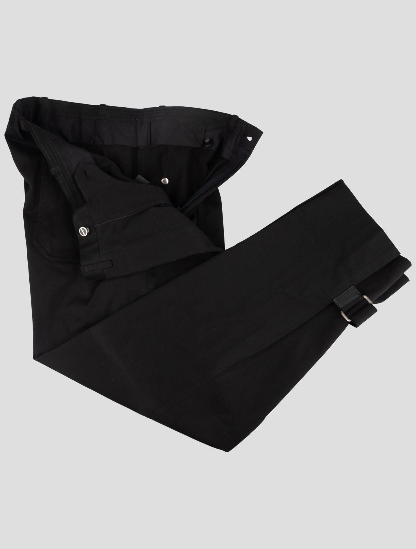 Kiton Gray Cotton Pants
