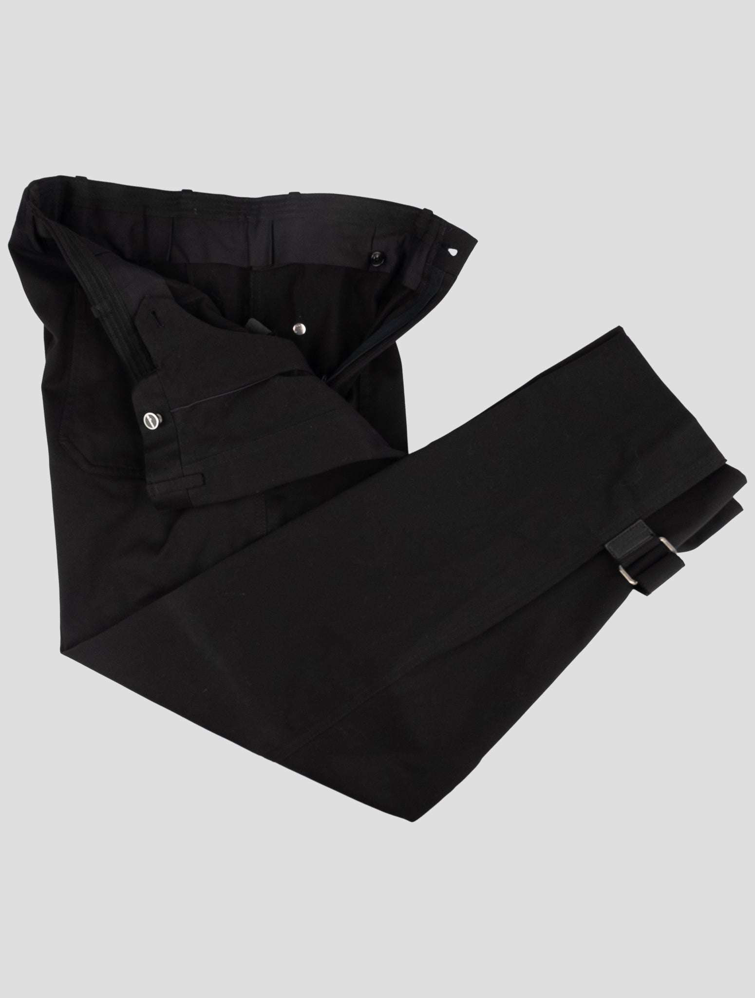 Kiton Gray Cotton Pants
