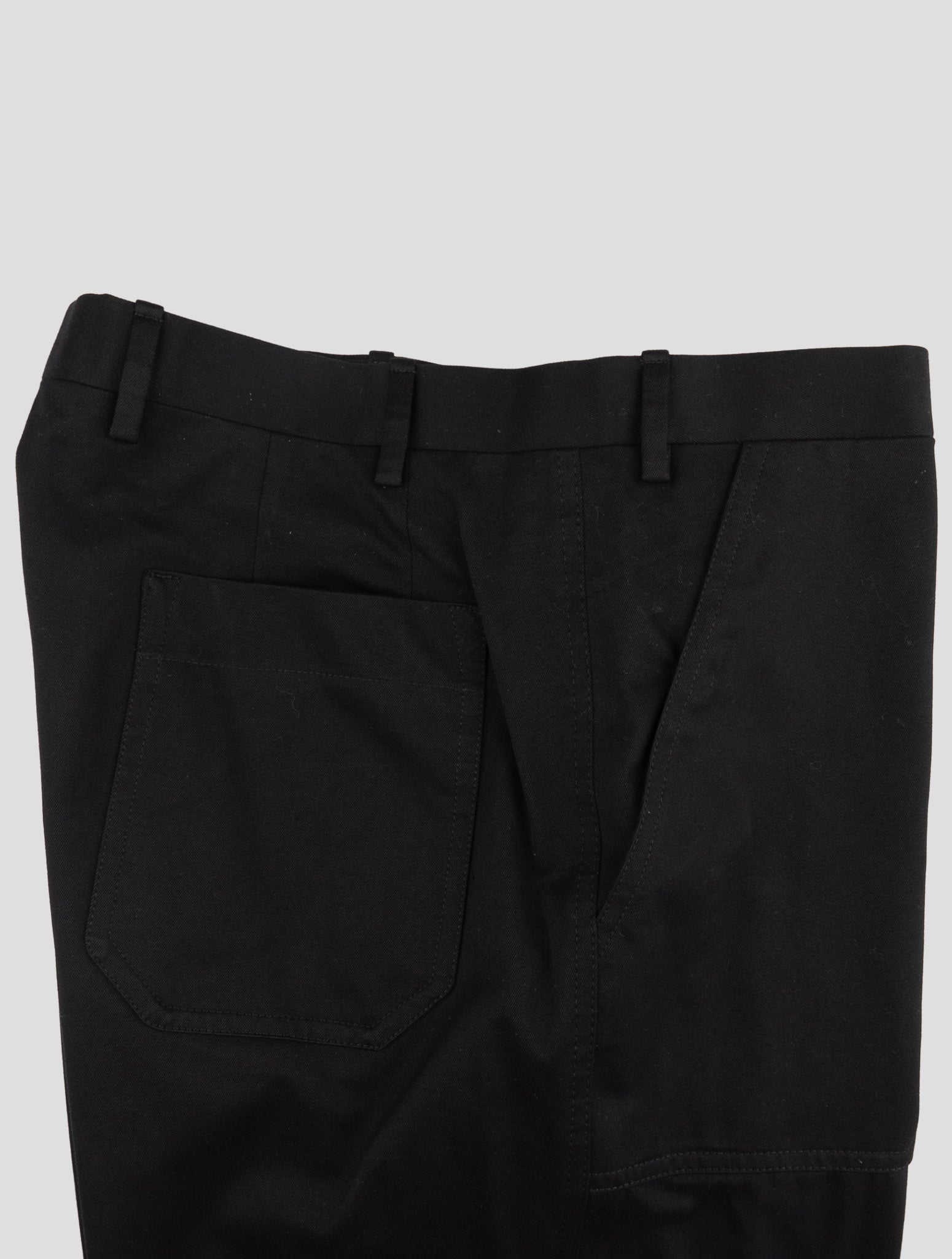 Kiton Gray Cotton Pants