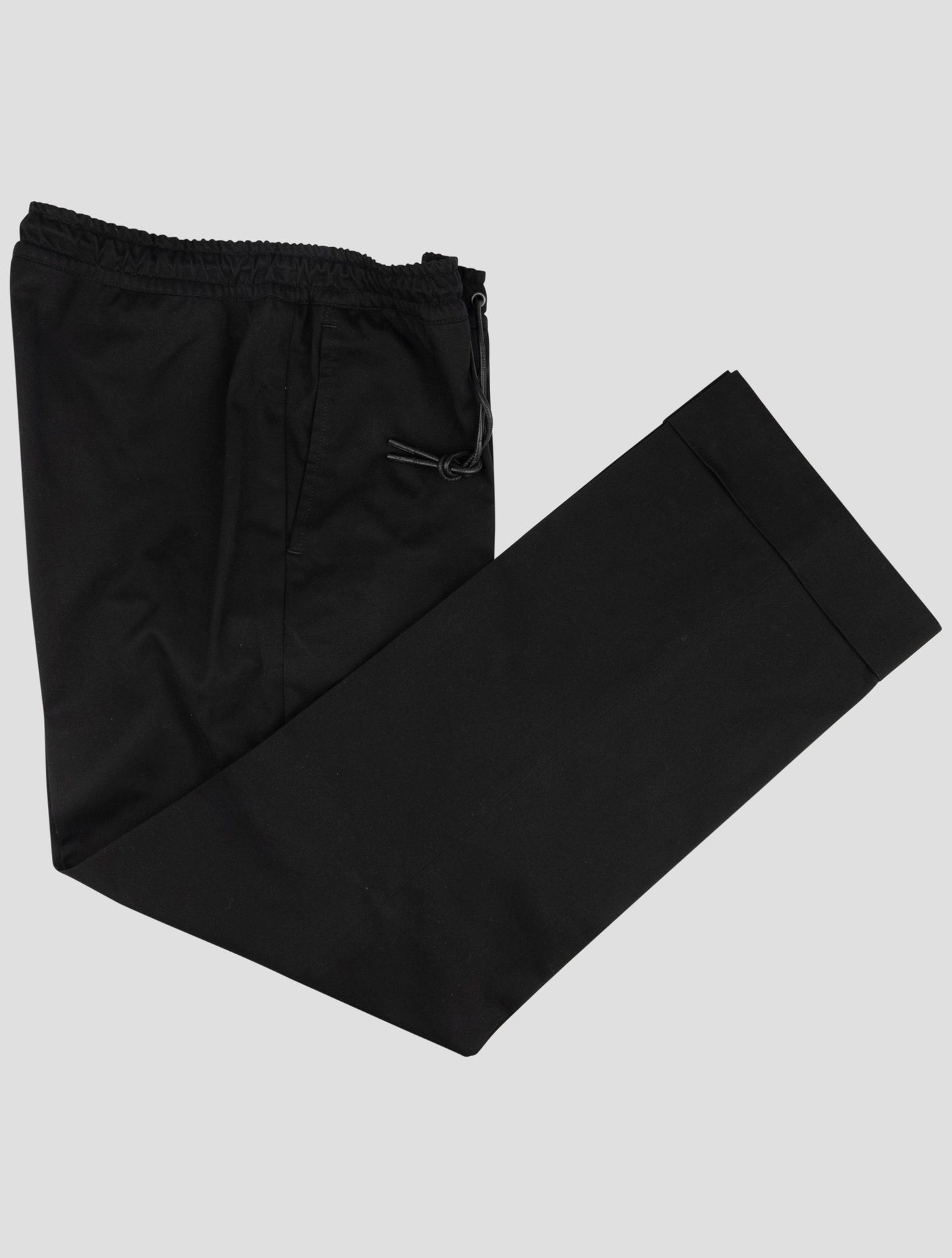 Kiton Black Cotton Pants