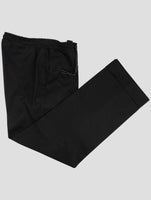 Kiton Black Cotton Pants