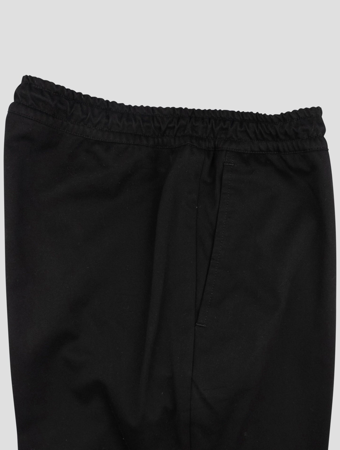 Kiton Black Cotton Pants