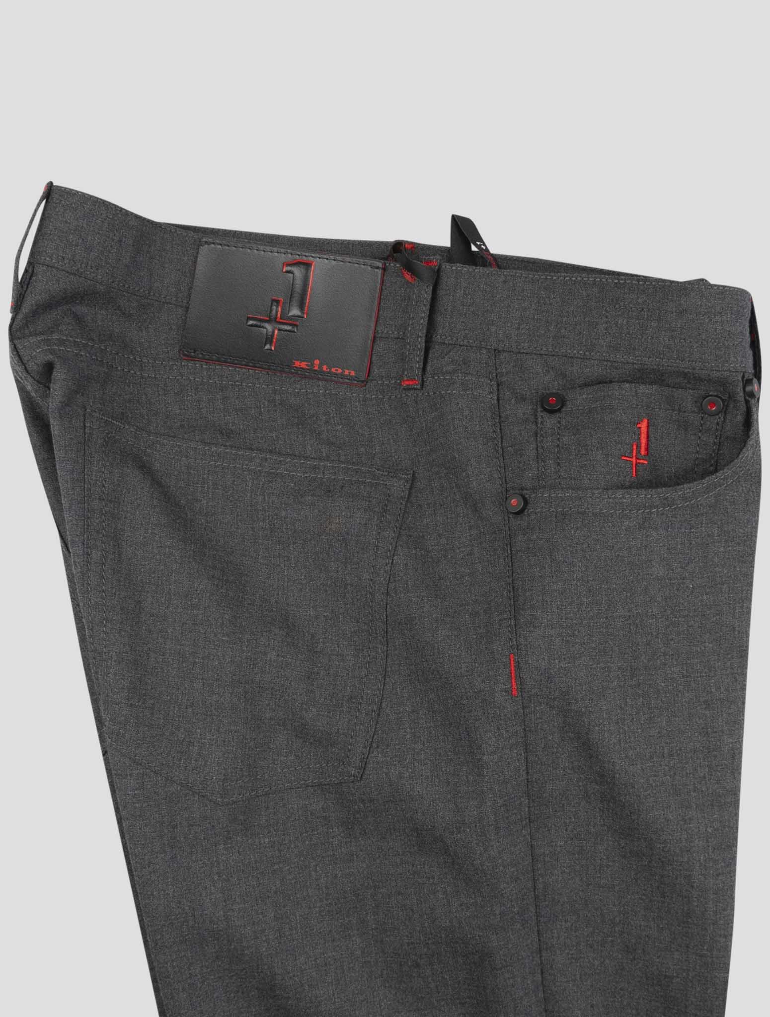 Kiton Gray Cashmere Jeans Special Edition Plus One