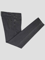 Kiton Gray Cotton Cashmere Ea Jeans